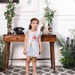 Cindrella A line satin silk dress with princess and carraige detailing