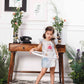 Cindrella A line satin silk dress with princess and carraige detailing