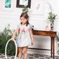 Cindrella A line satin silk dress with princess and carraige detailing