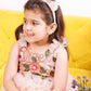Monica 2.0 ruffled fluffy peach dress