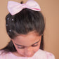 Pink Butterfly Embellished Party Gown